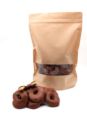 Apfelringe in Vollmilch Schokolade