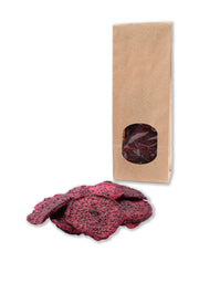 Getrocknete Drachenfrucht in Scheiben