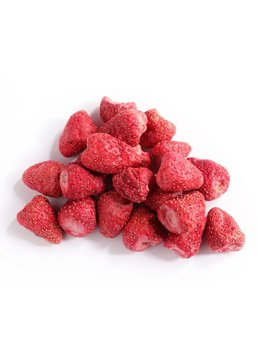 Gefriergetrocknete Erdbeeren