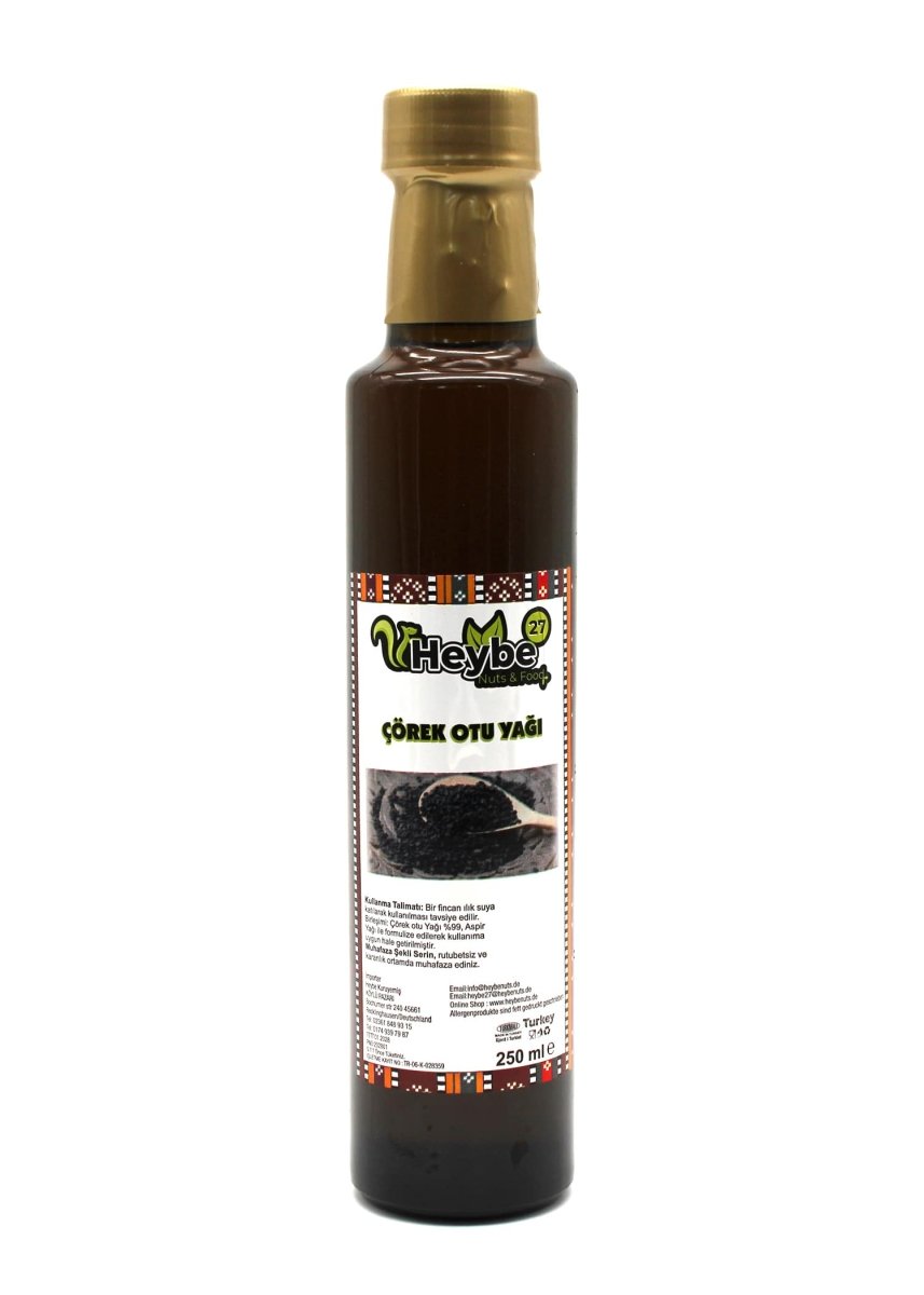 Schwarzkümmel Öl (250ml) - Trockenfrüchte OASE